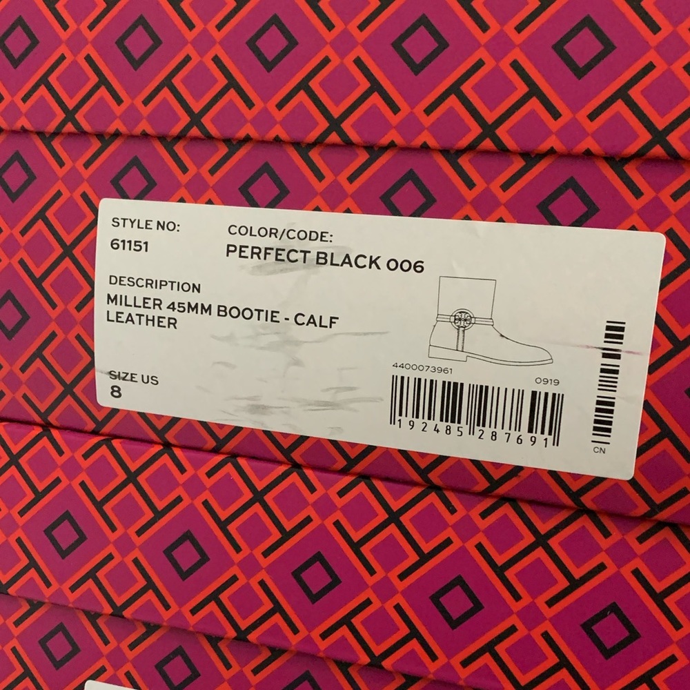 New Tory Burch bootie 🖤 - Picture 5 of 6
